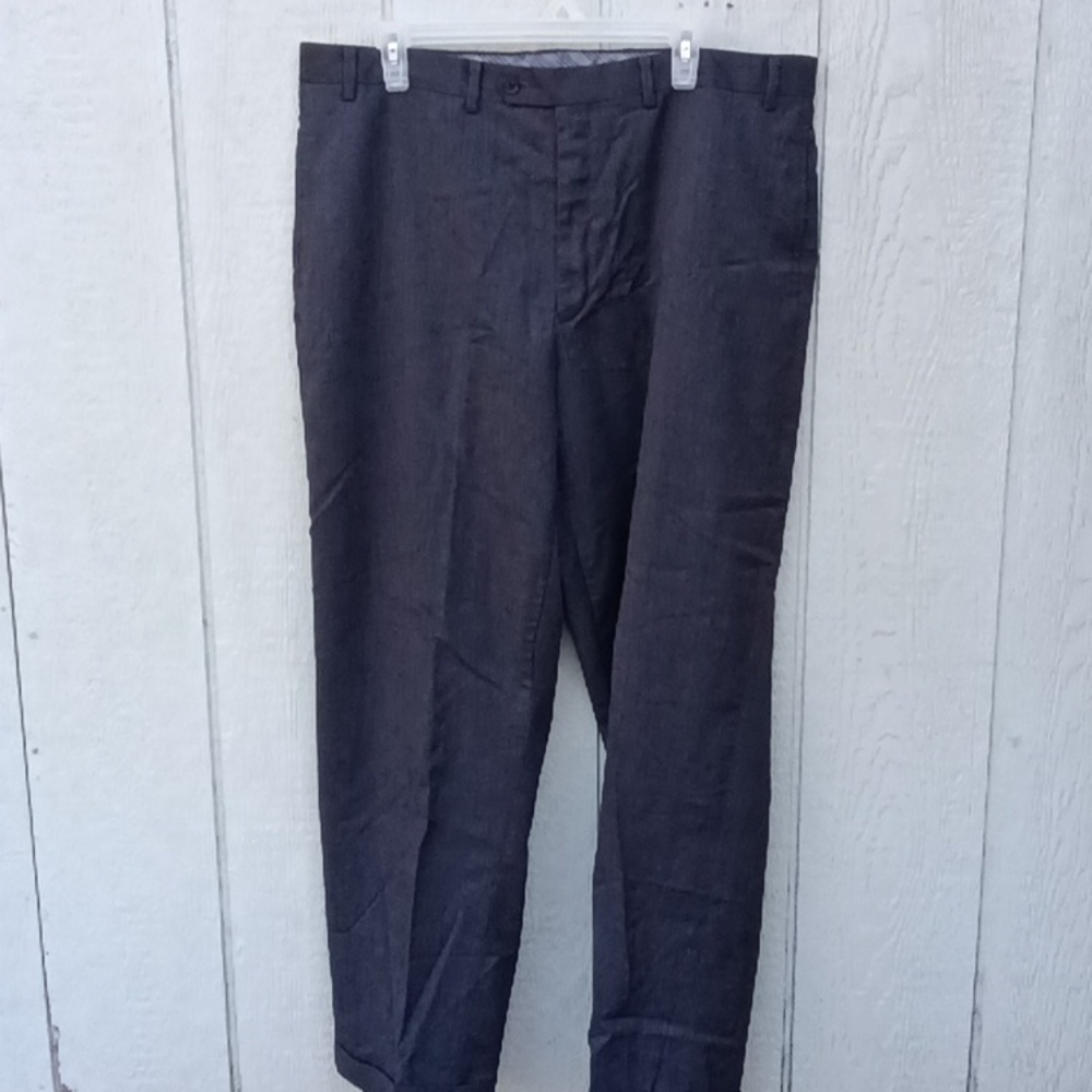 Calvin Klein size 38×32 .100% wool dark gray